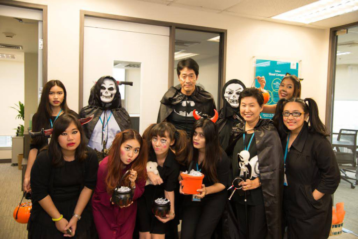 タイ国東京海上火災保険 ハロウィンパーティー 2015